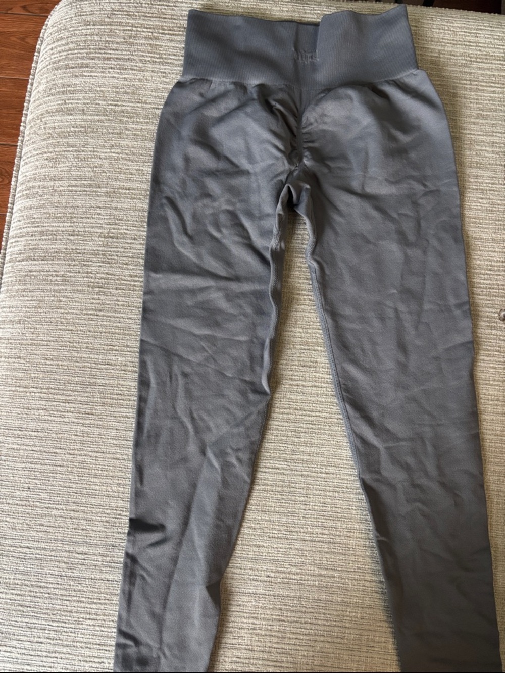 High-Waist Grey Leggings for Women - Comfortable Everyday Wear